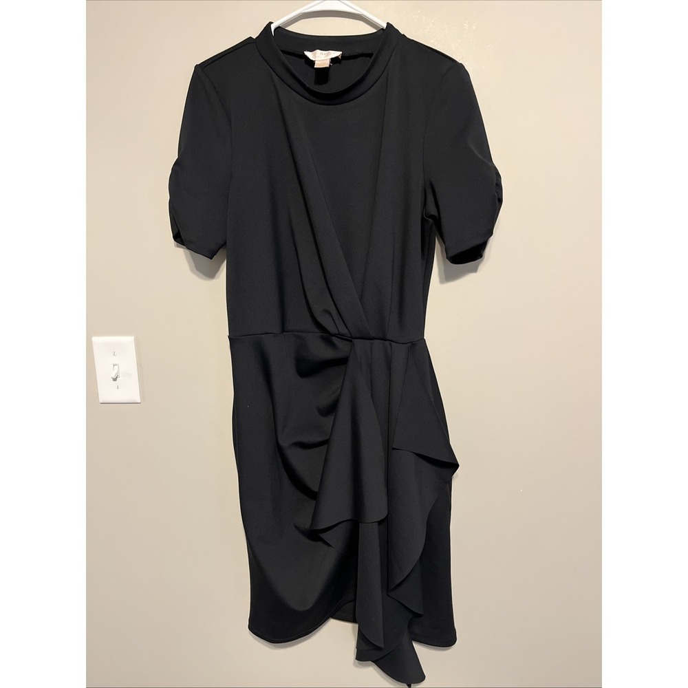 Rachel Parcell Black Accent Dress Size L